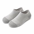 Chaussettes basses 35-38 en textile gris respirantes style sport