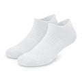 Chaussettes basses 35-38 en maille blanche respirante pour usage quotidien