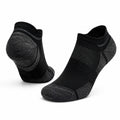 Chaussettes de sport 39-42 en textile noir et gris - maintien renforcé